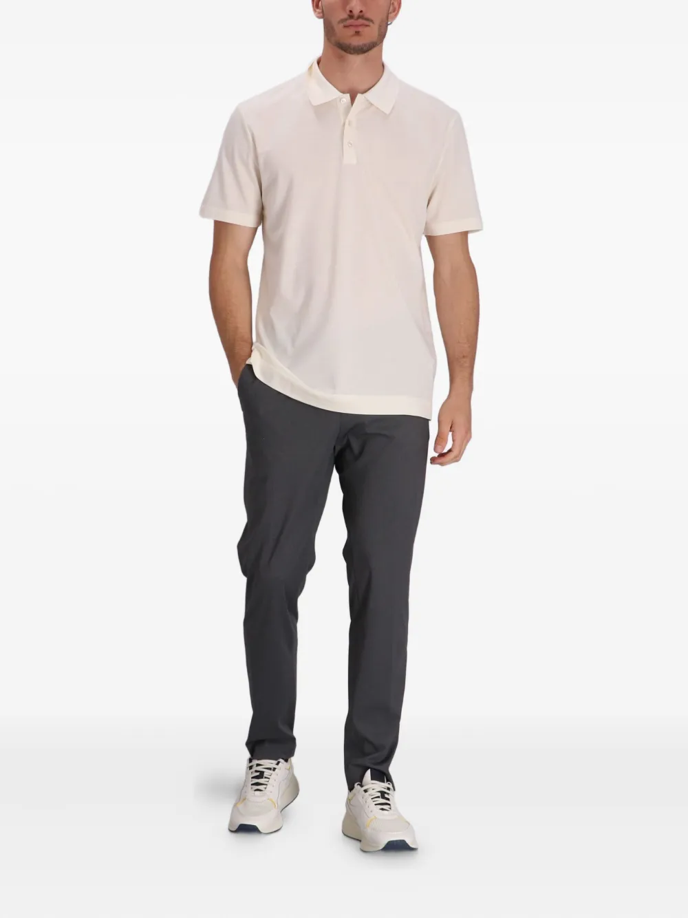 BOSS Genius broek Grijs