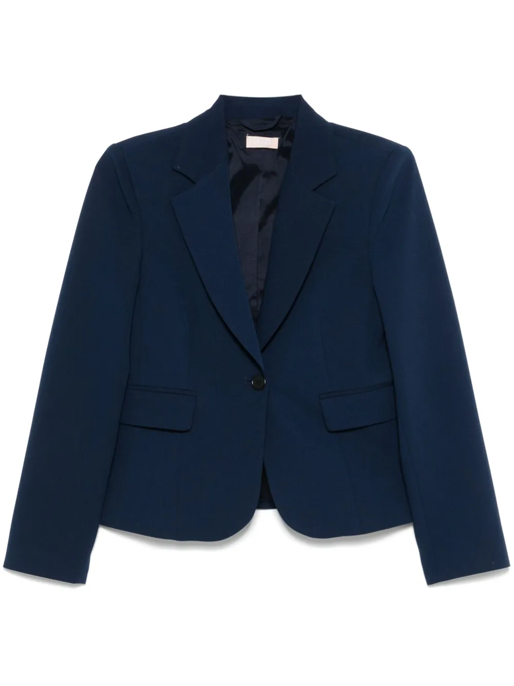 LIU JO Blazer met enkele rij knopen Blauw