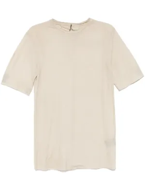Jan Jan Van Essche crew-neck T-shirt | Neutrals | FARFETCH