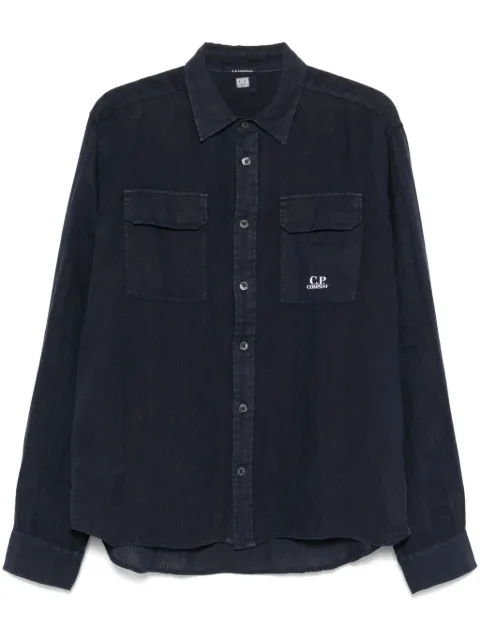 C.P. Company longsleeve linen shirt