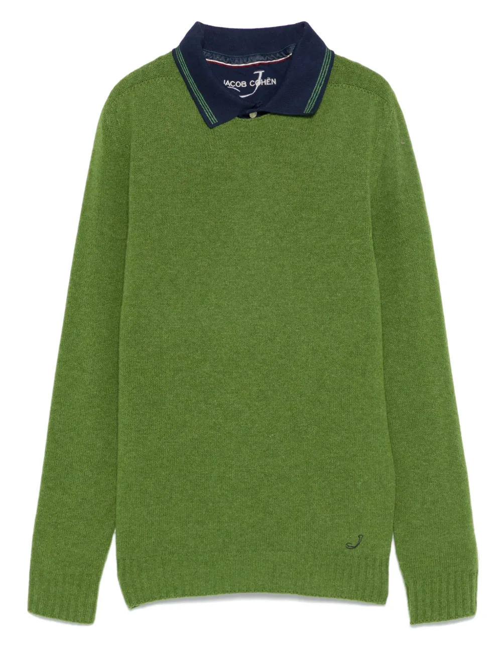 Jacob Cohën set de playera tipo polo y suéter | verde | Image 1