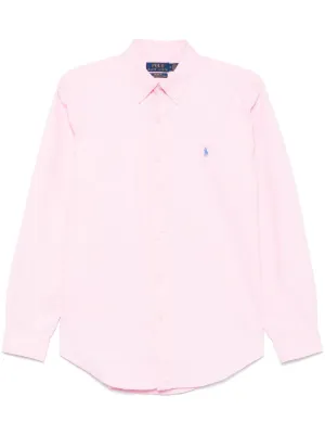 Polo Ralph Lauren リネンシャツ | ピンク | FARFETCH JP