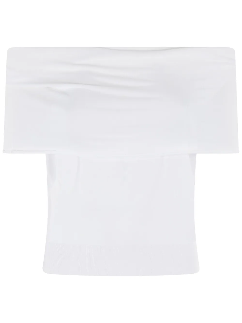 Roberto Collina Off-shoulder top Wit