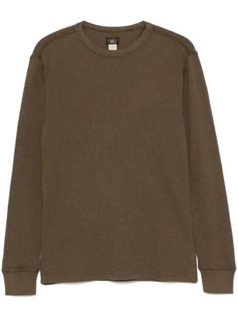 Ralph Lauren RRL t-shirt en maille gaufrée