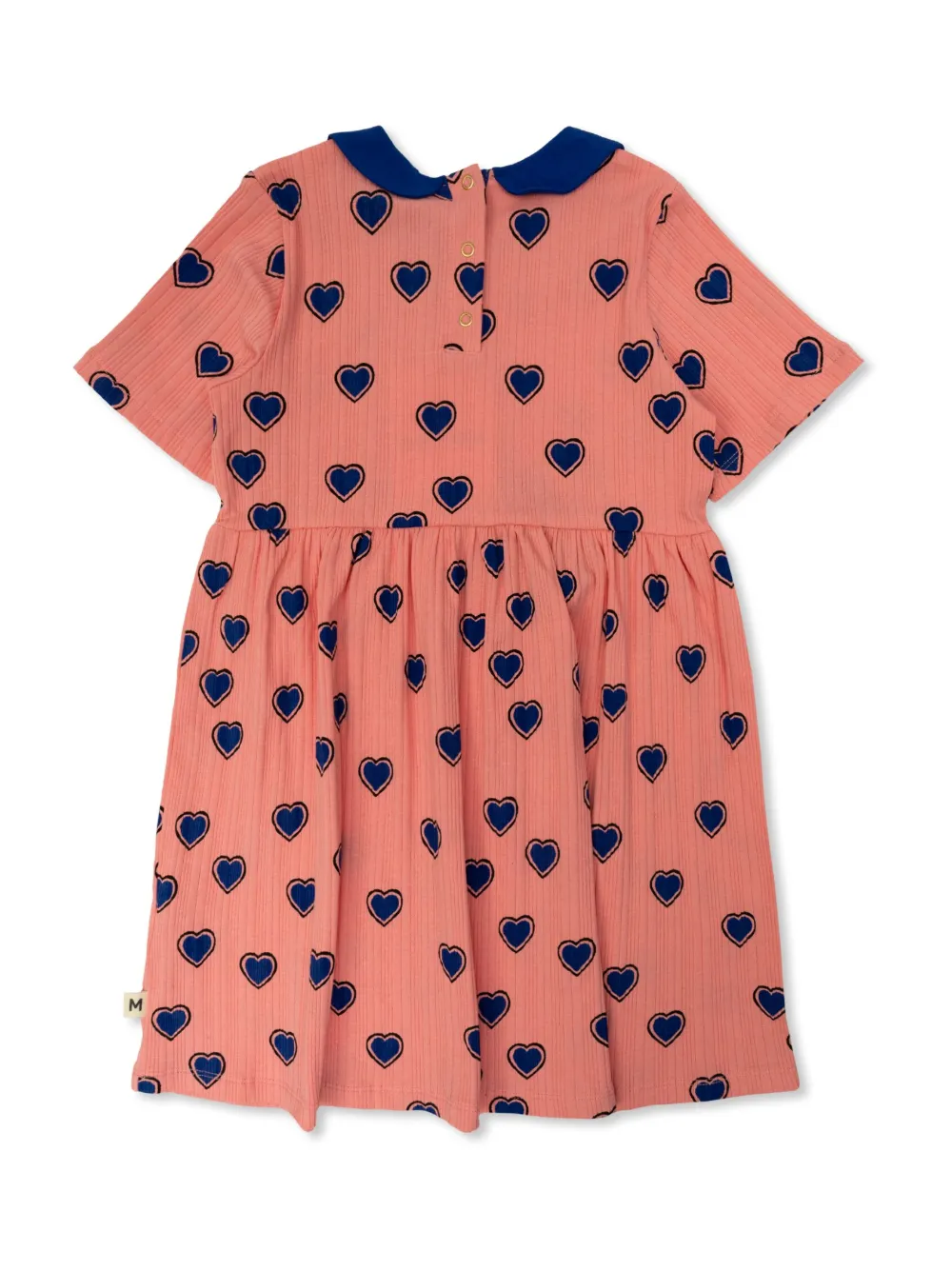 Mini Rodini heart-print dress - Roze