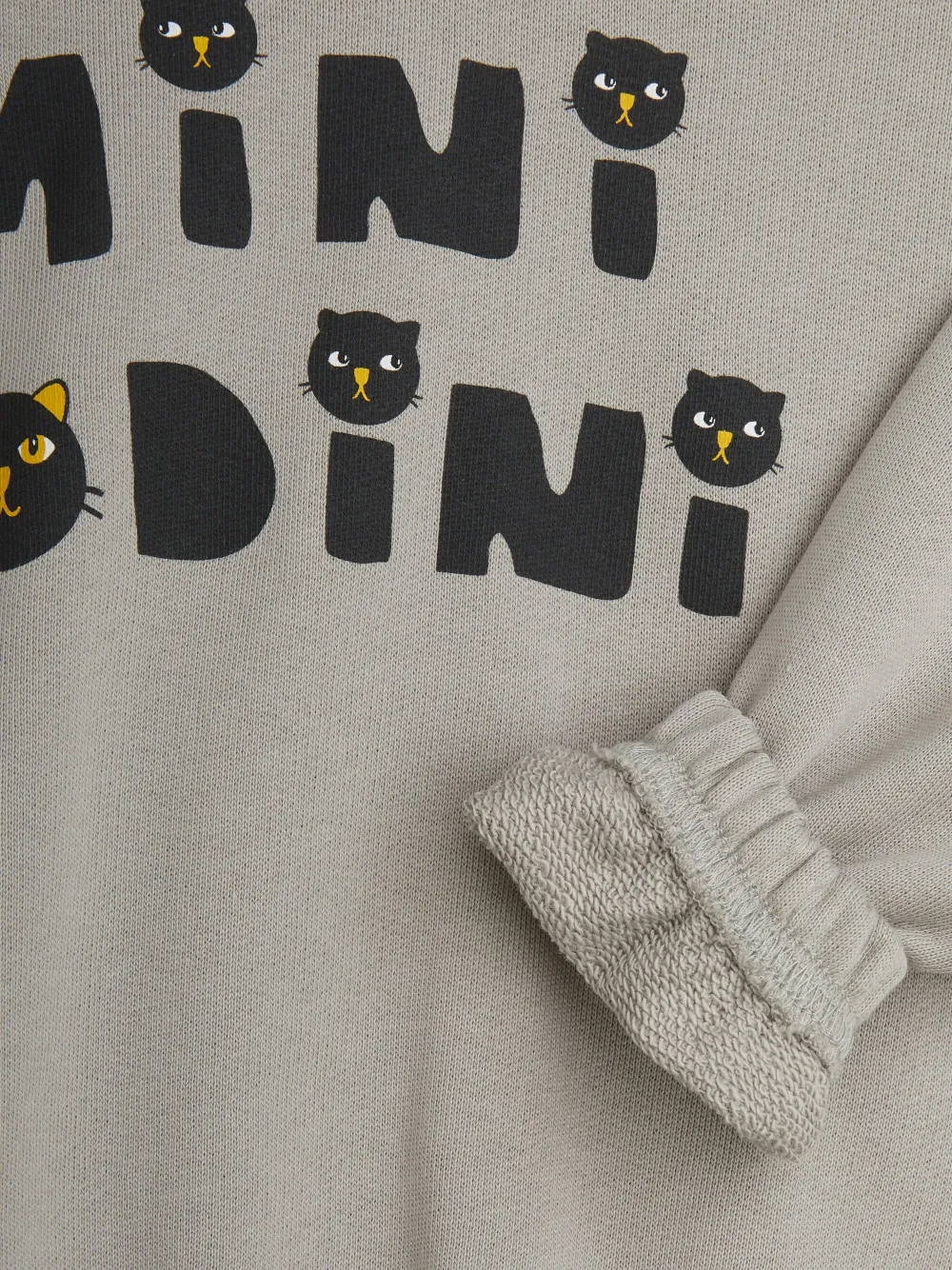 Mini Rodini Cats sweater Grijs