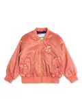 Mini Rodini logo-embroidered jacket - Pink