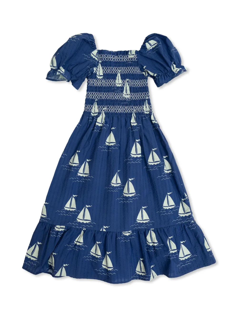 Mini Rodini organic cotton dress - Blauw