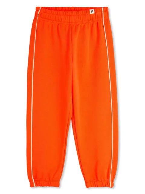 Mini Rodini Calça com patch de logo