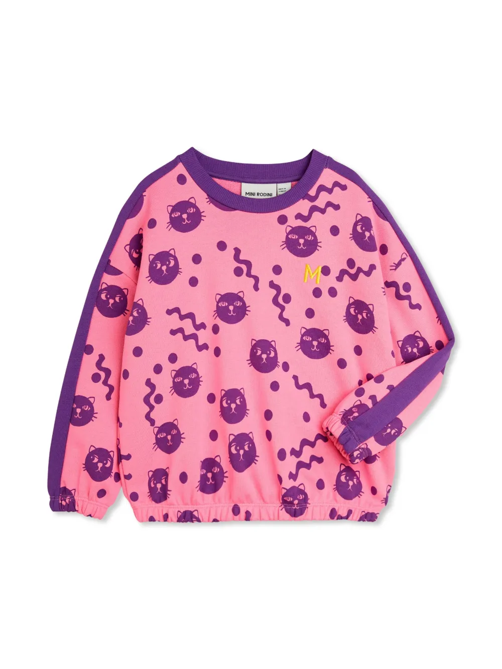 Mini Rodini Sweater met print Roze