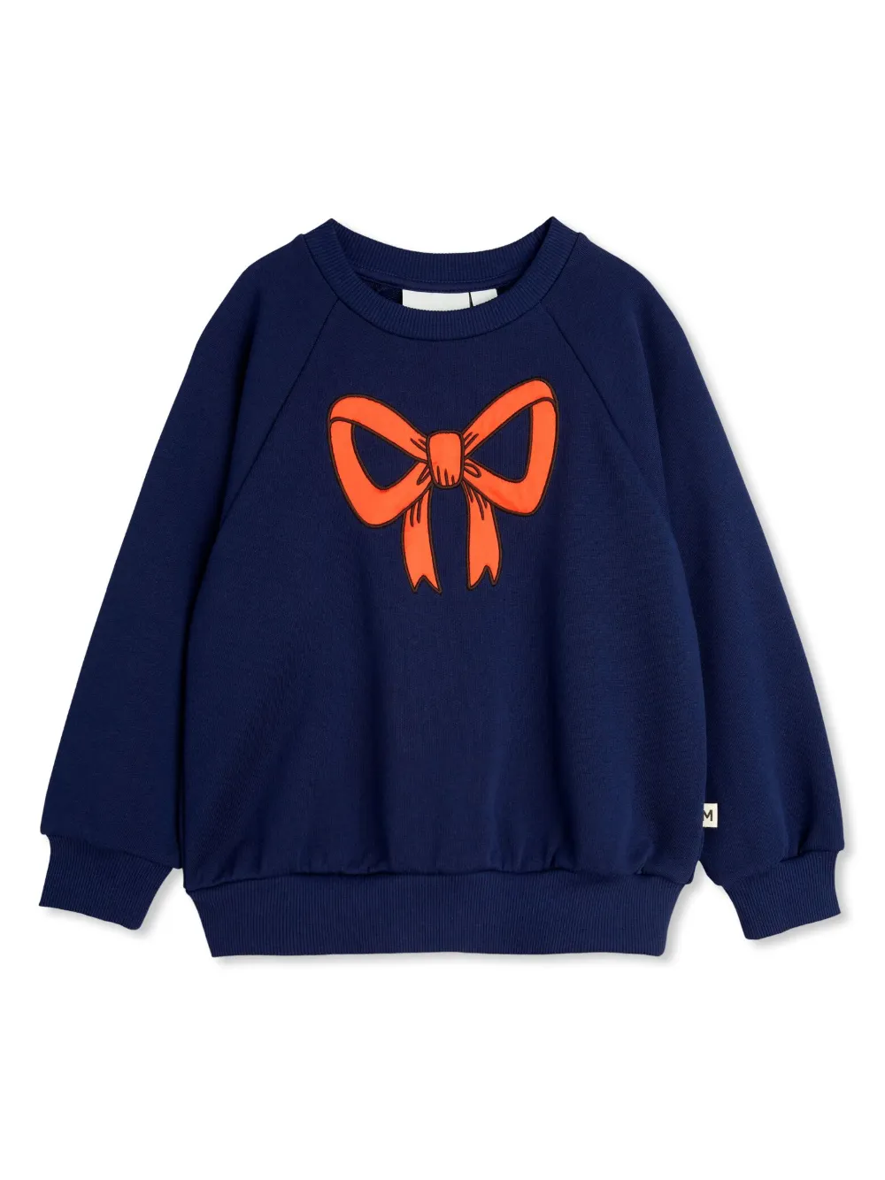 Mini Rodini Sweater met strik Blauw