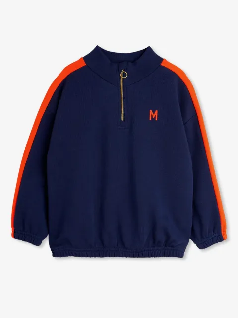 Mini Rodini stand-up collar sweatshirt