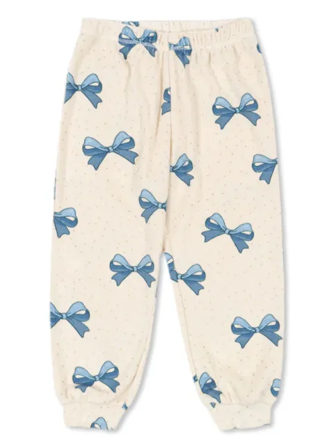 Konges Sløjd pantalones con estampado de encaje