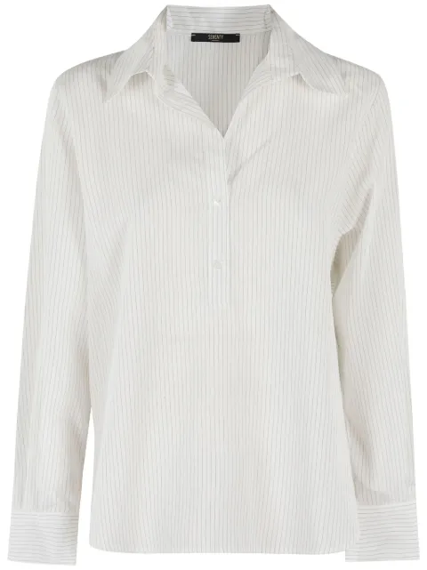 Seventy camisa con rayas estampadas