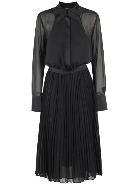 Emporio Armani pleated dress