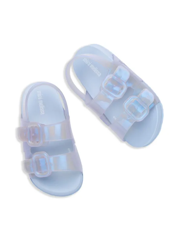 Mini Melissa Cozy Jelly Sandals Blue FARFETCH PH
