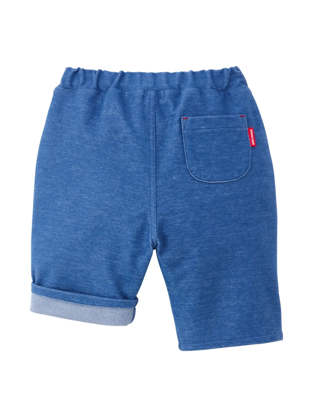 Miki House Shorts met beerpatch - Blauw