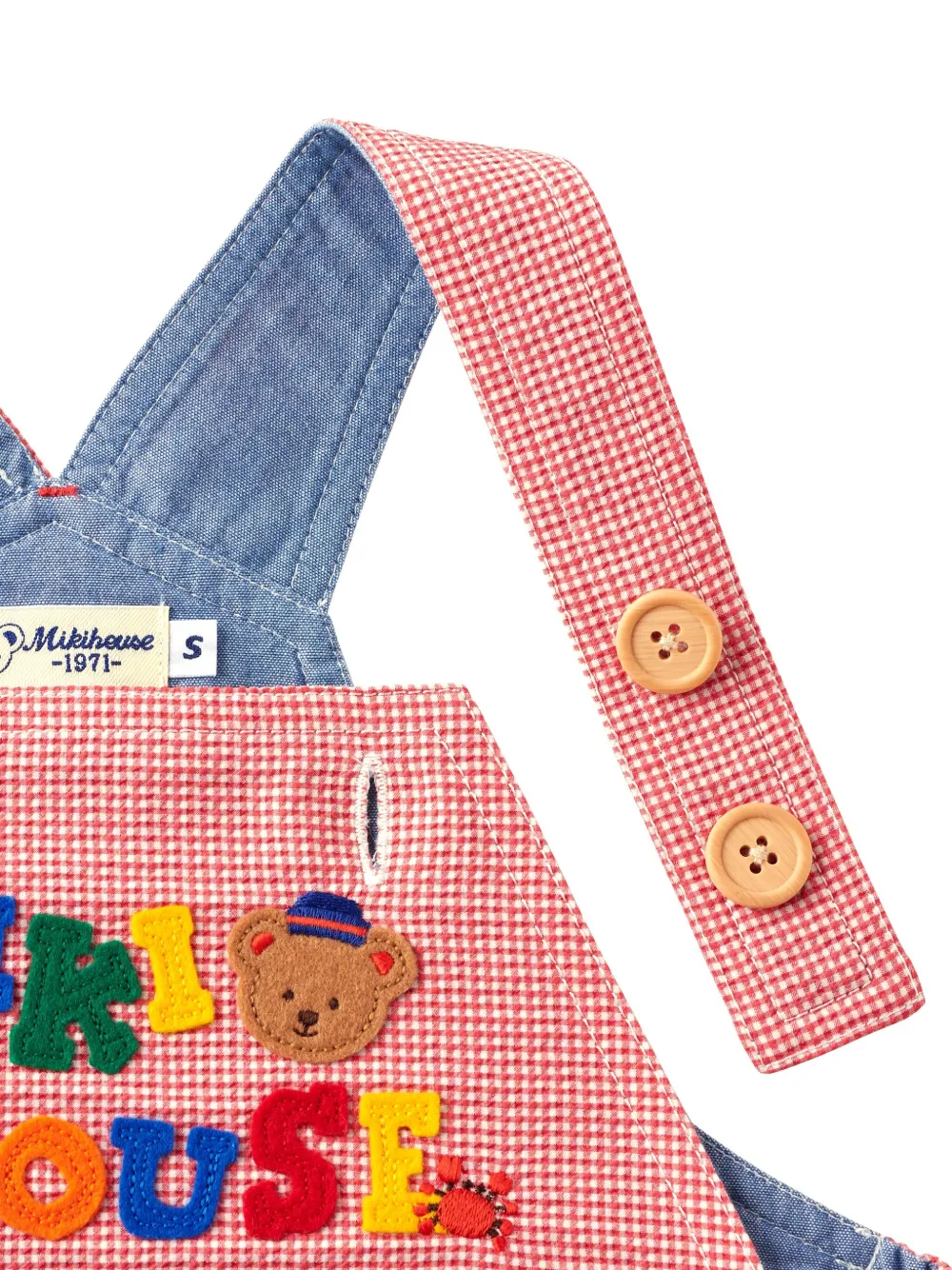 Miki House Shorts met dierenprint Rood