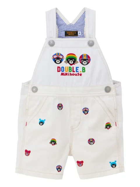 Miki House bear-motif shorts