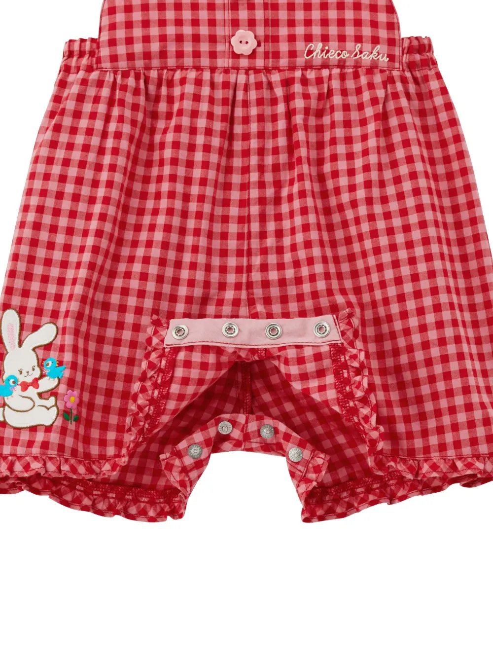 Miki House Rabbit-motif Shorts In Red