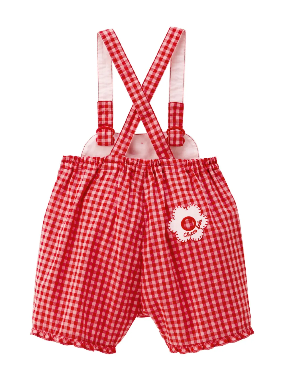 mikihouse Miki House Shorts met konijnenpatroon - Rood