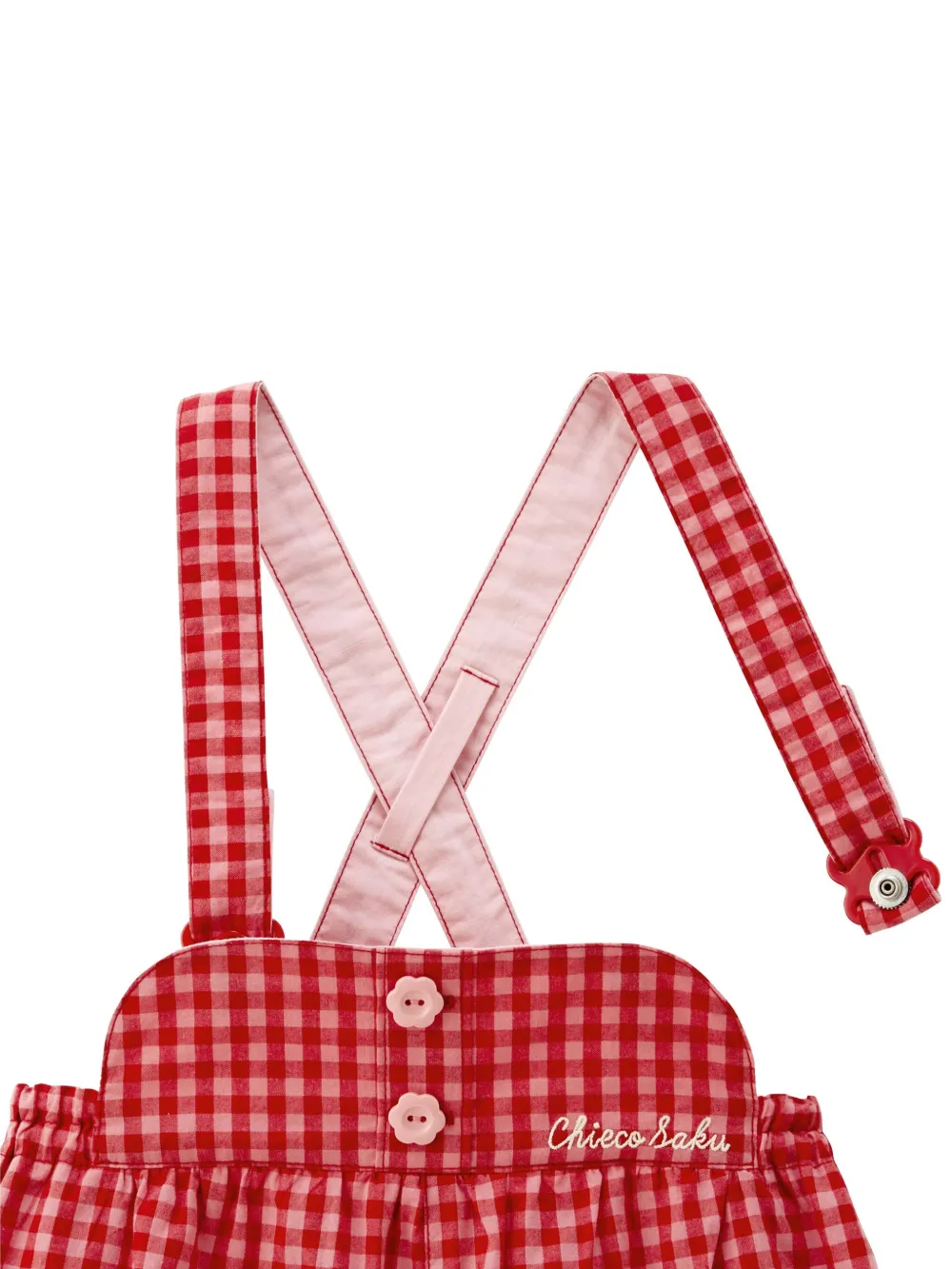 Miki House Rabbit-motif Shorts In Red