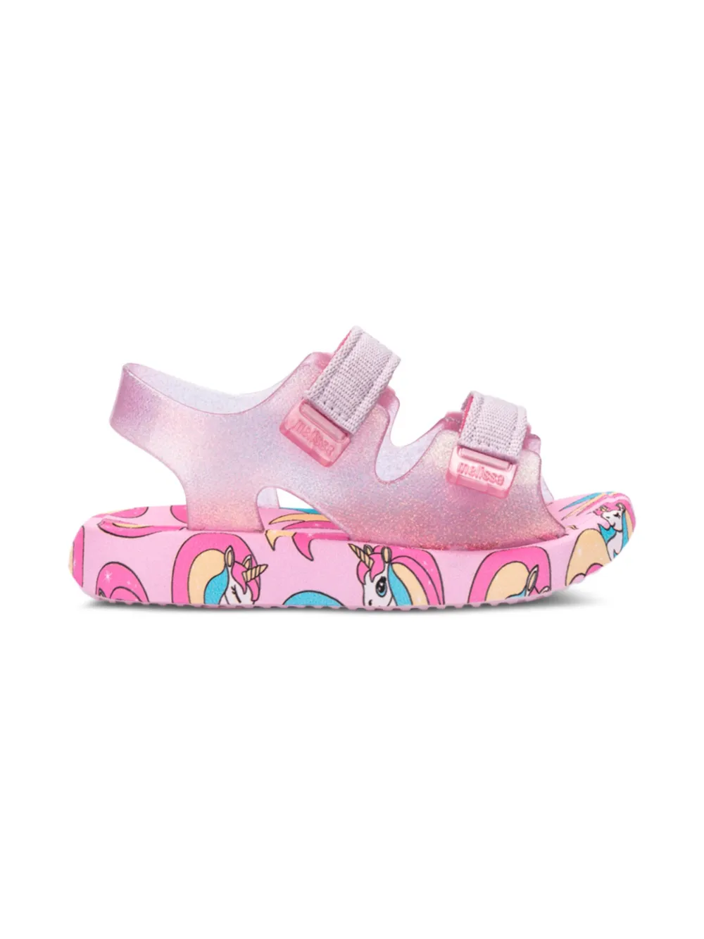 Mini Melissa Mix Baby sandals Pink