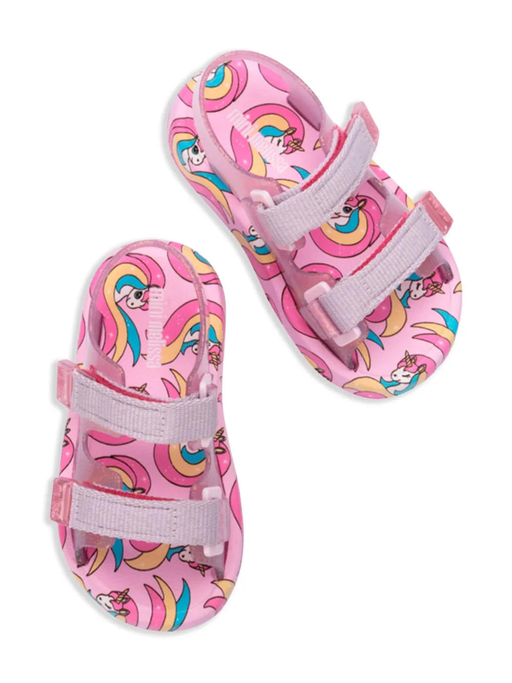 Mini Melissa Mix Baby sandals Pink