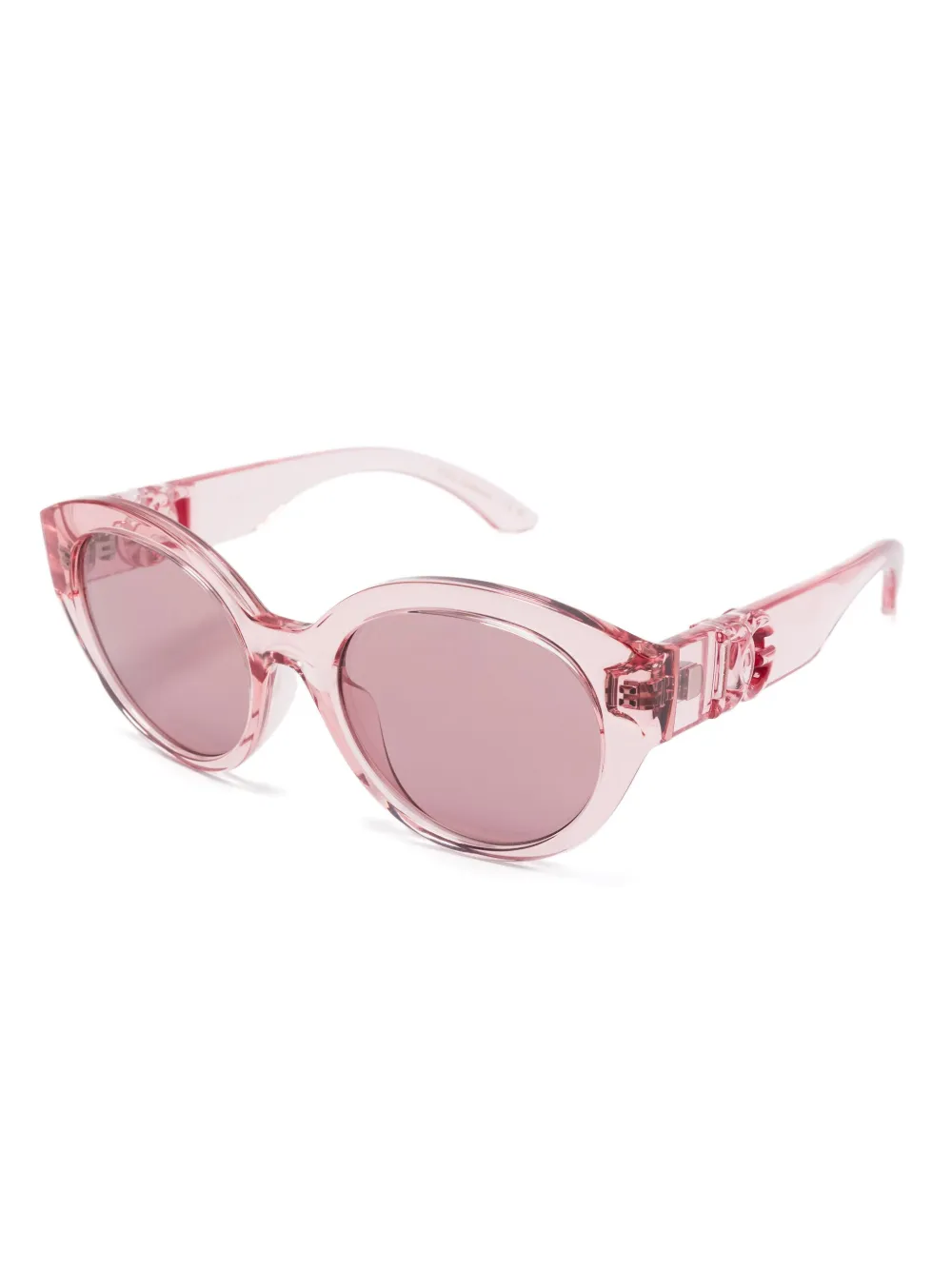 Dolce & Gabbana Kids Zonnebril met DG-logo - Roze