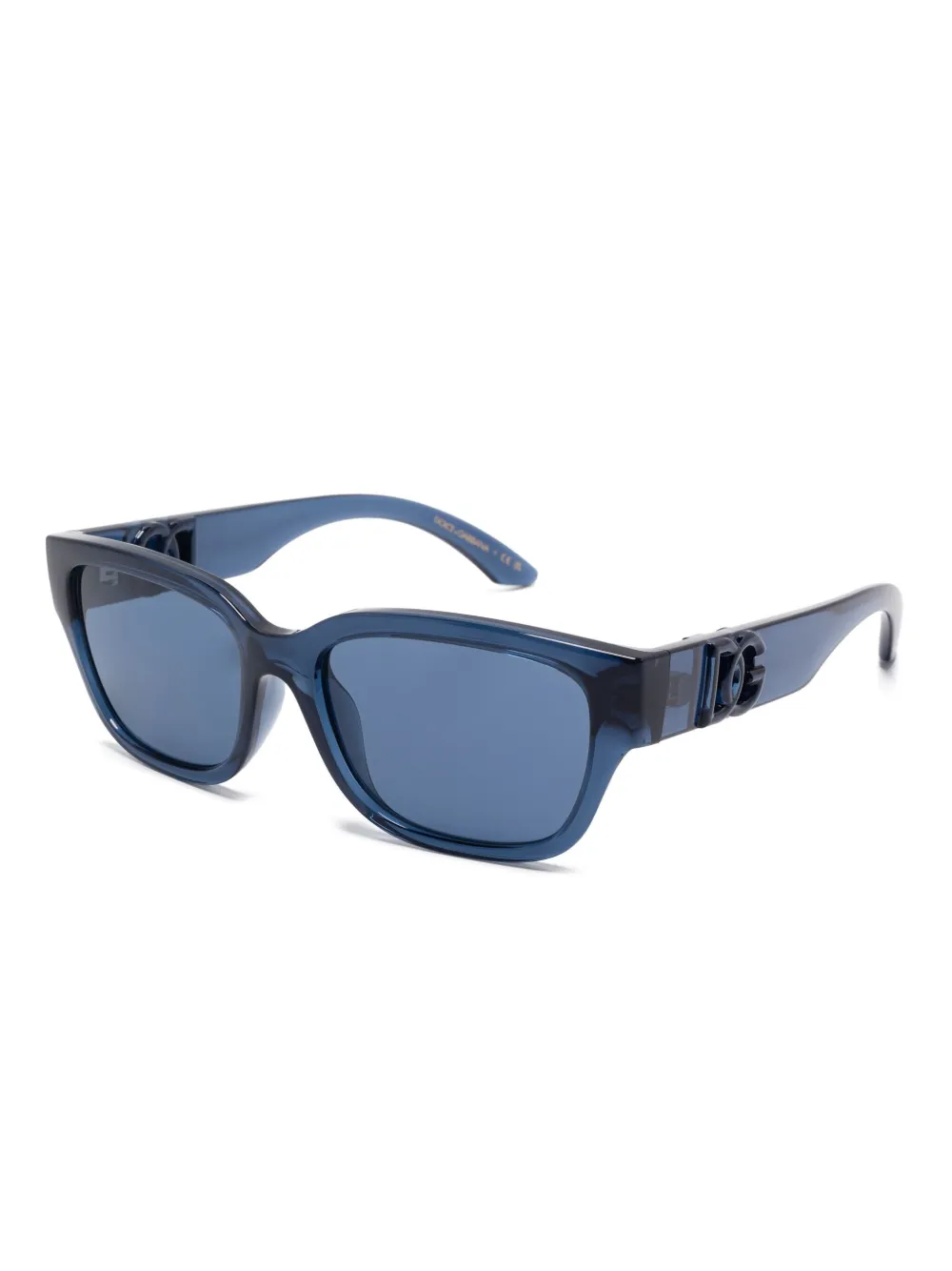 Dolce & Gabbana Eyewear square-frame sunglasses - Blauw