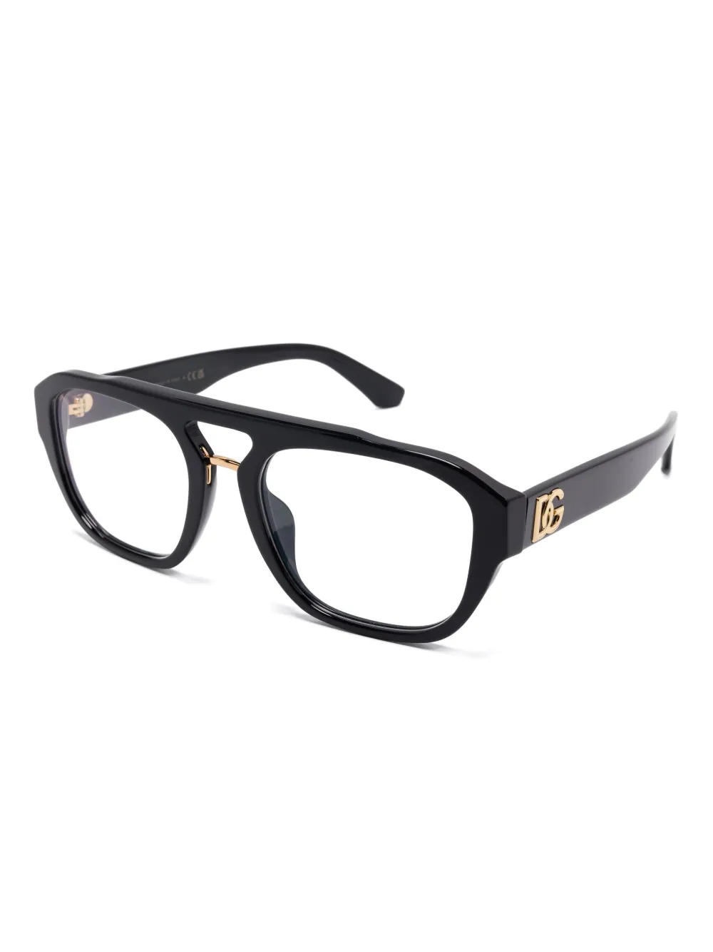 Dolce & Gabbana Eyewear Bril met piloten montuur - Zwart