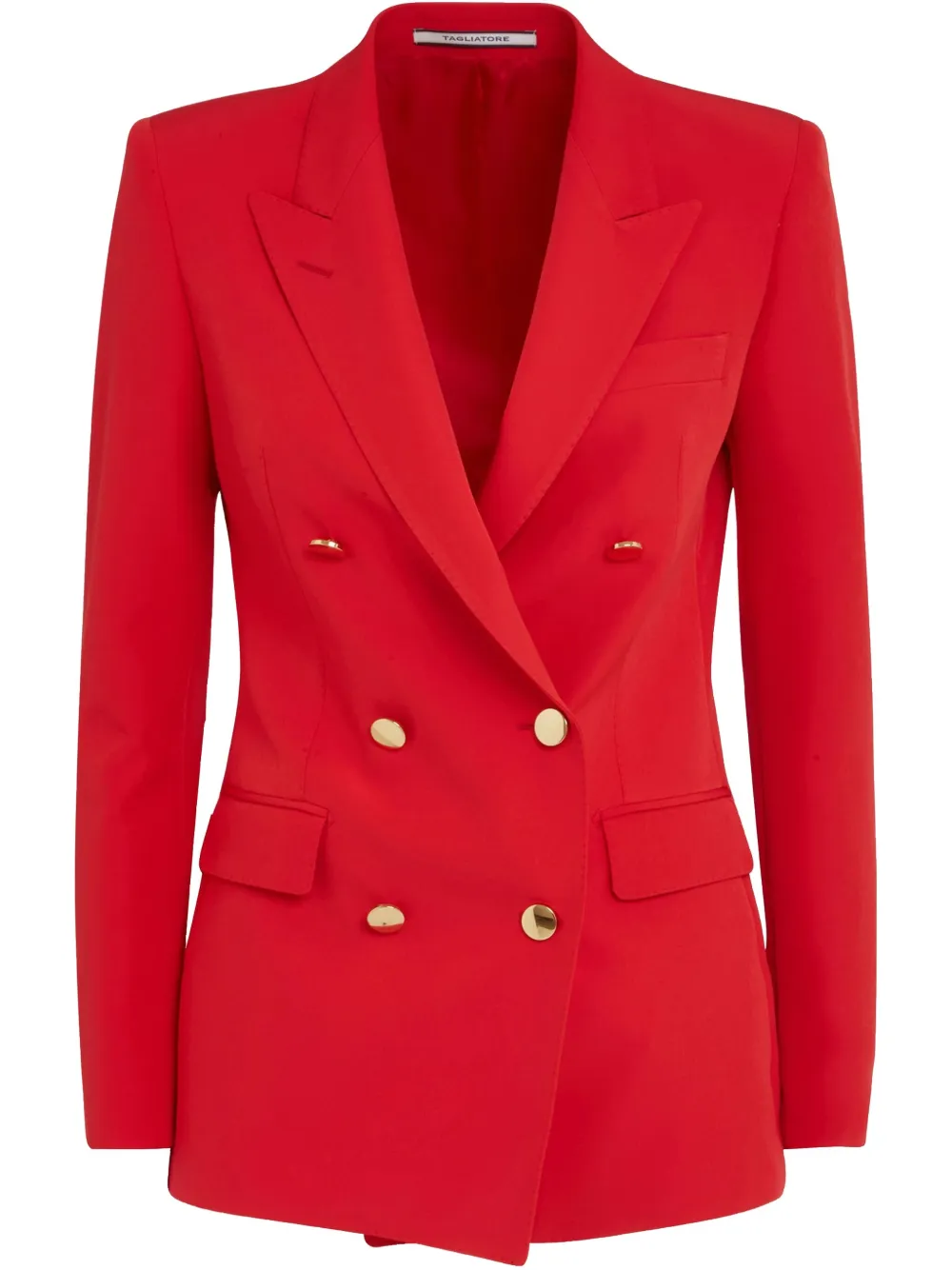 Tagliatore Blazer met dubbele rij knopen Rood