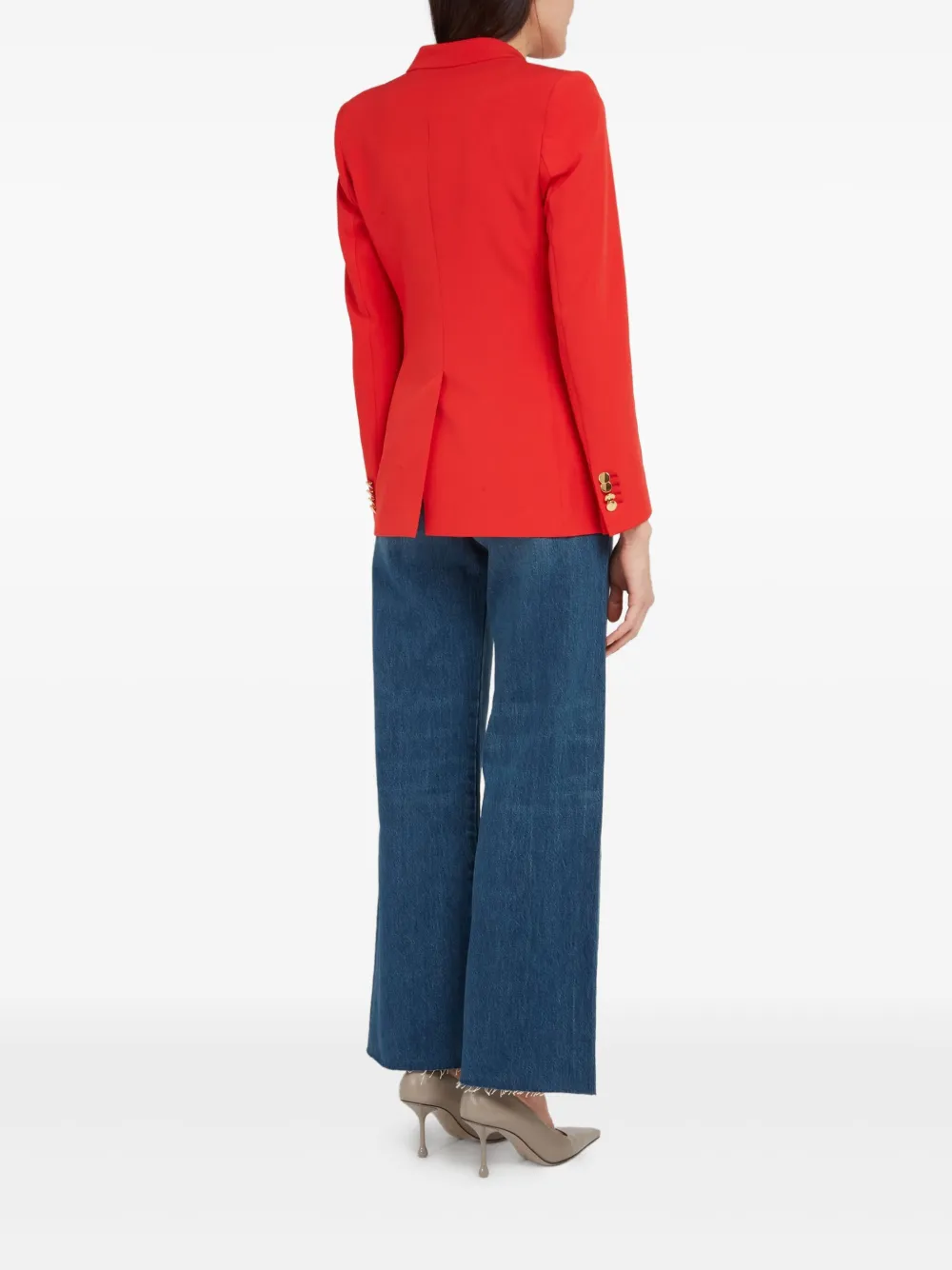 Tagliatore Blazer met dubbele rij knopen Rood