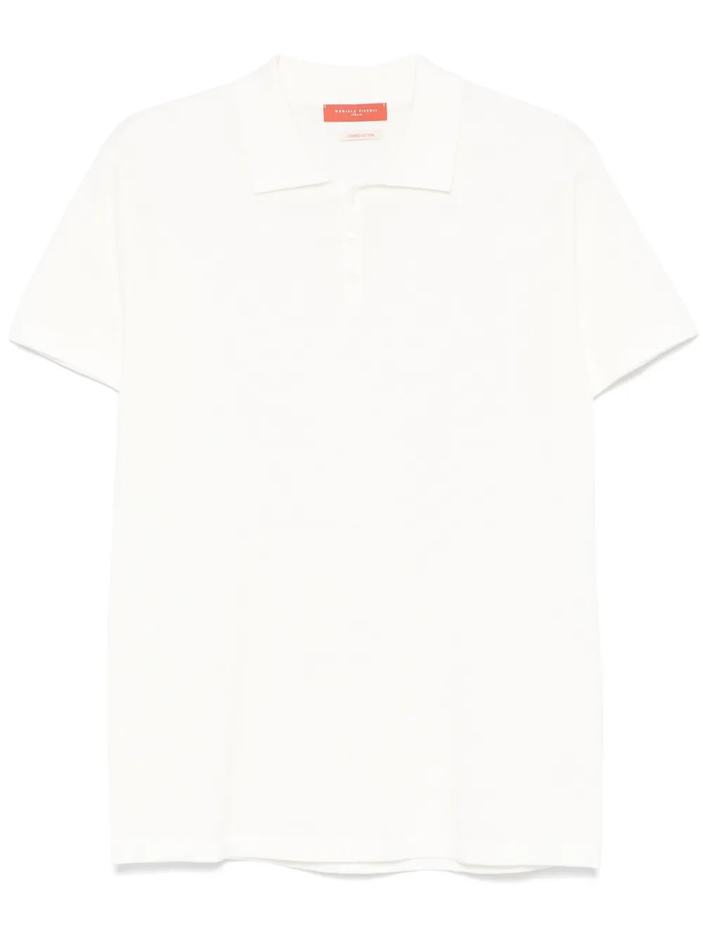 textured polo shirt