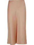 Blumarine satin midi skirt - Pink