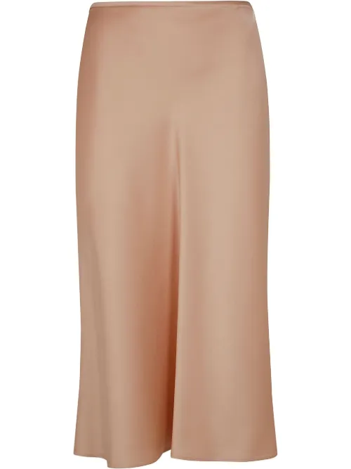 Jupe en satin à coupe mi-longue - Blumarine - Modalova