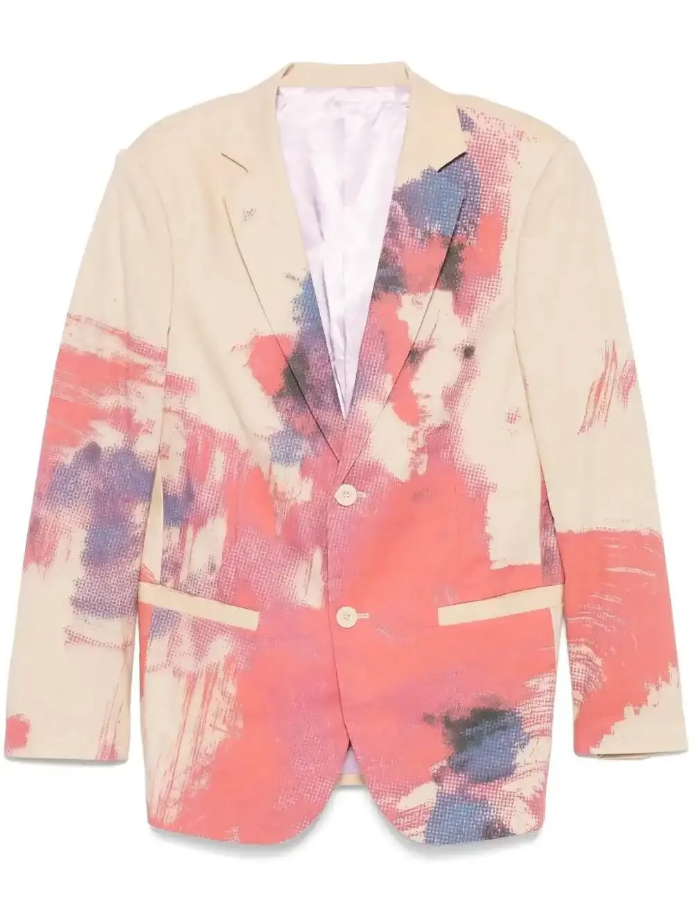 x Cirque Du Soleil Watercolour Figure blazer