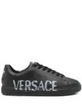 Versace Greca logo sneakers - Black