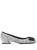 Roberto Festa 25mm Sisko ballet flats - Silver
