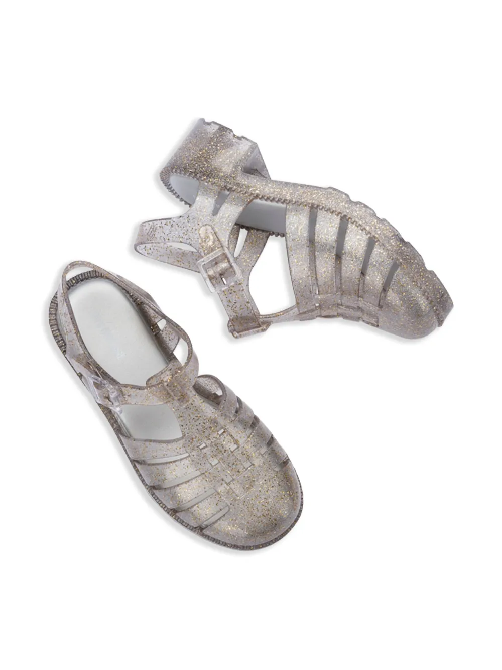 Mini Melissa Mel Possession sandals Silver