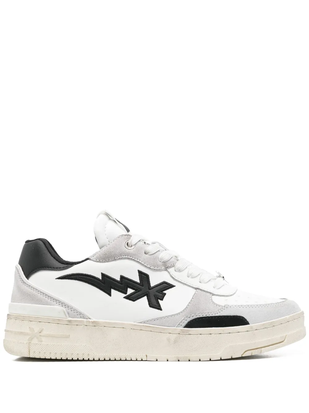 John Richmond leather sneakers White