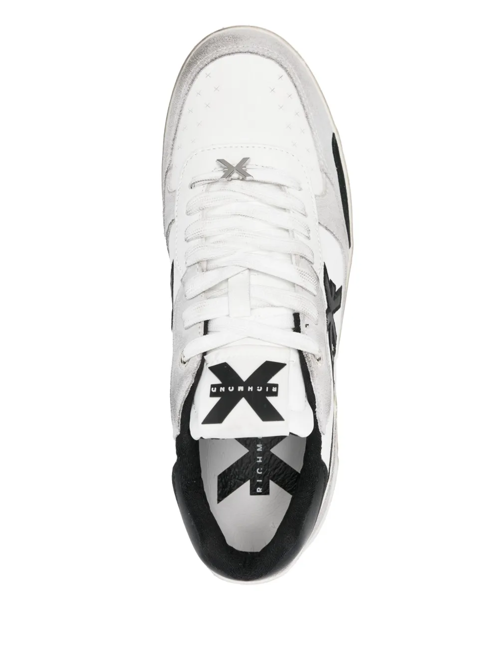 John Richmond leather sneakers White