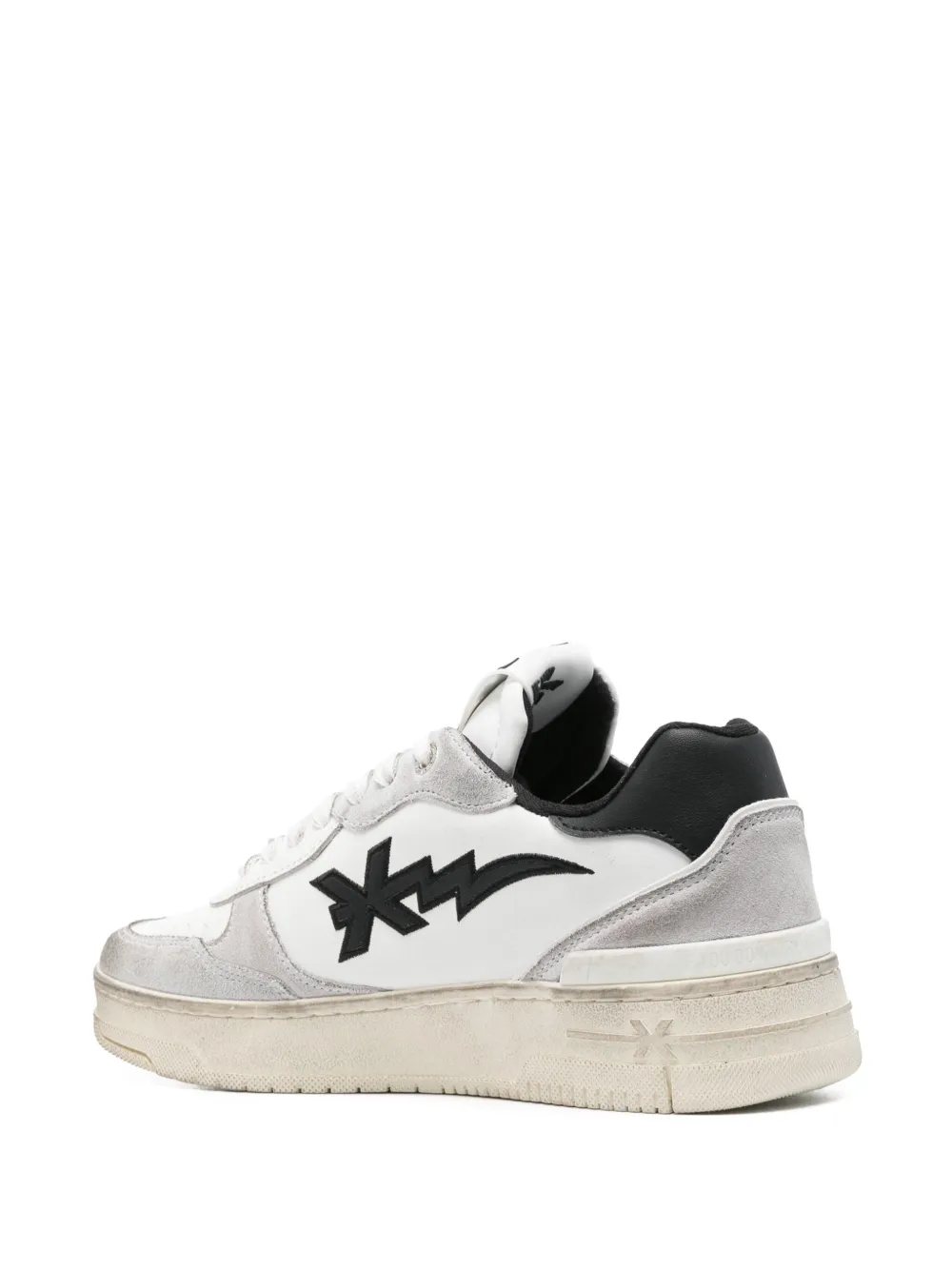 John Richmond leather sneakers White