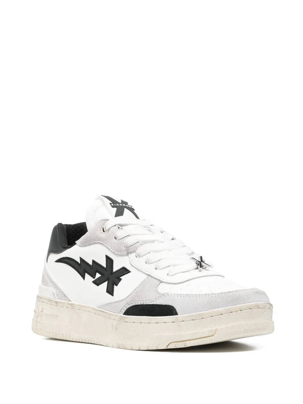 John Richmond leather sneakers White