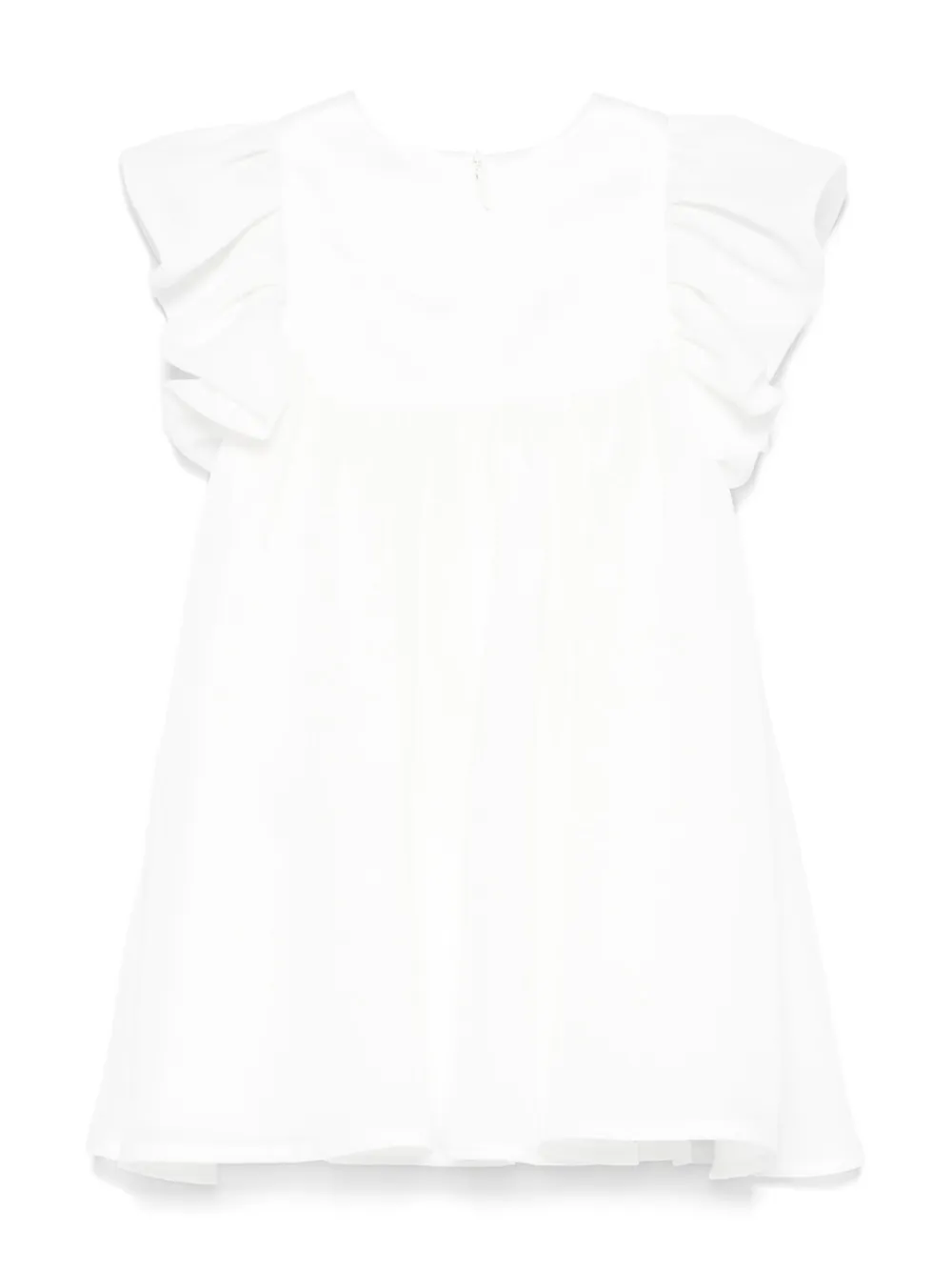 Miss Blumarine Organza jurk - Wit