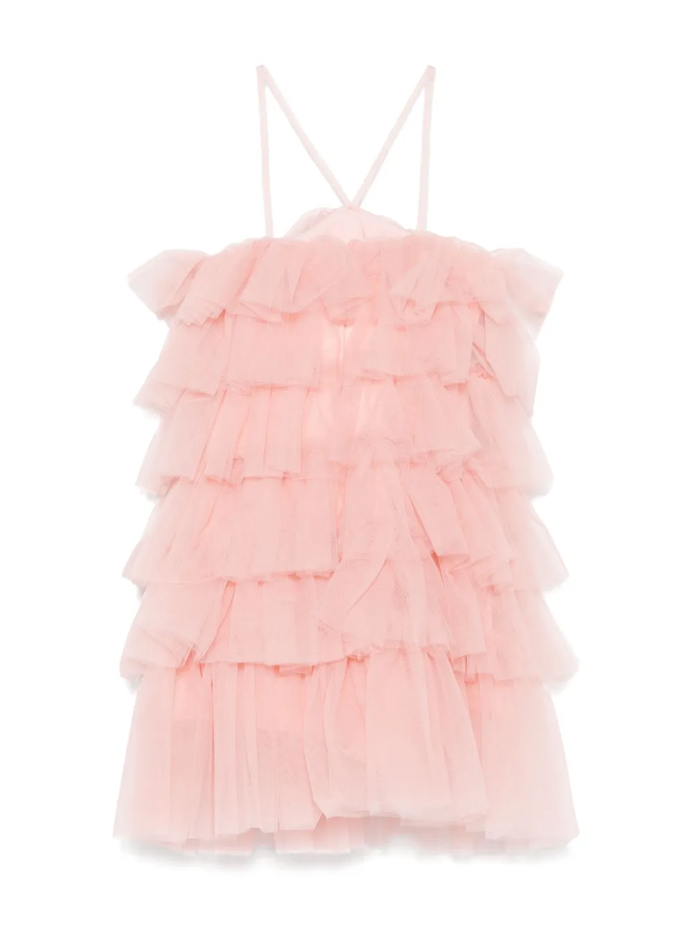 Pinko Kids Tulen jurk - Roze