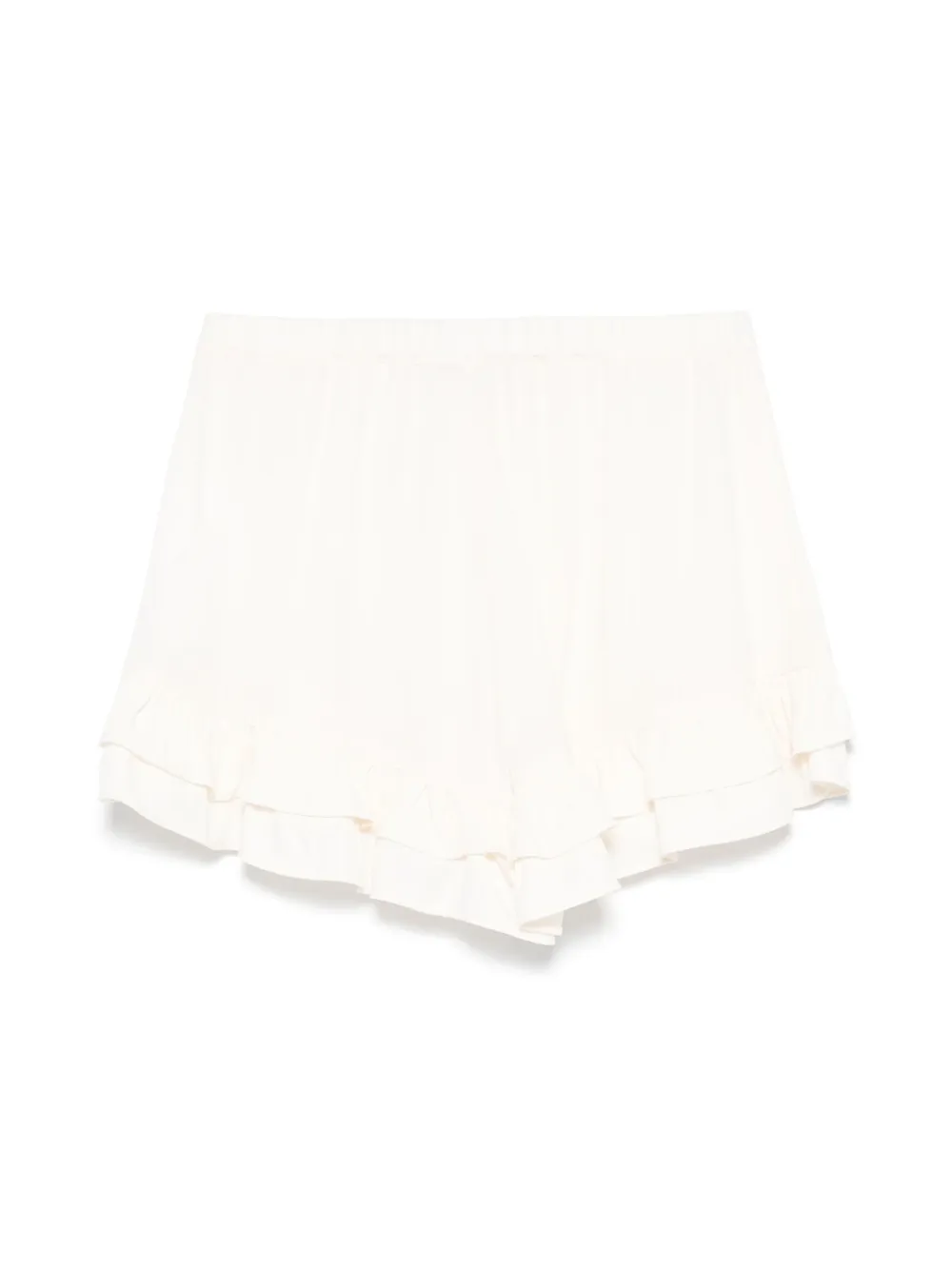 Pinko Kids Shorts met geborduurd logo - Wit