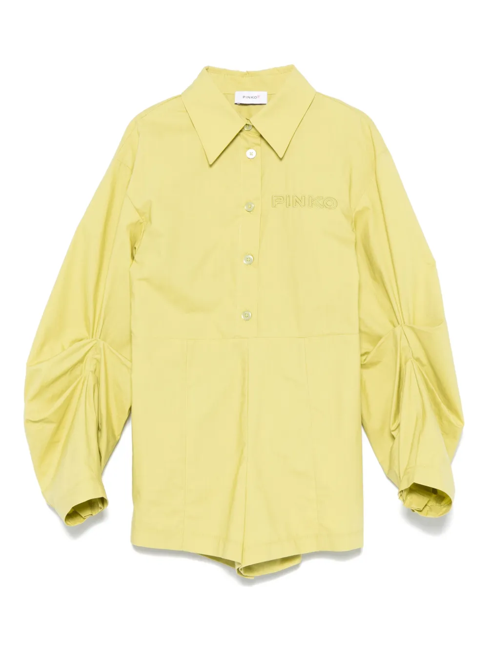 Pinko Kids ロゴ ロンパース - グリーン Pinko Kids ロゴ ロンパース - グリーン