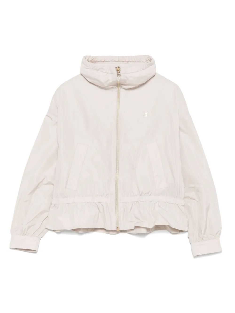 Herno Kids Jack met logoplakkaat Beige