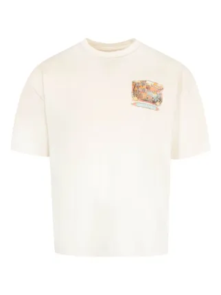 AMIRI Amiri Jazz Hideaway T-shirt | Neutrals | FARFETCH